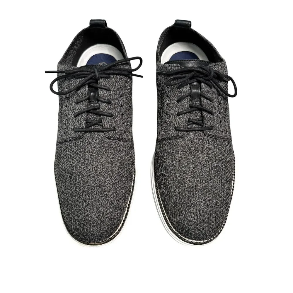 Cole Haan OriginalGrand Shoes Mens‎ 9.5 Gray Knit Oxford Sneaker Comfort C29732